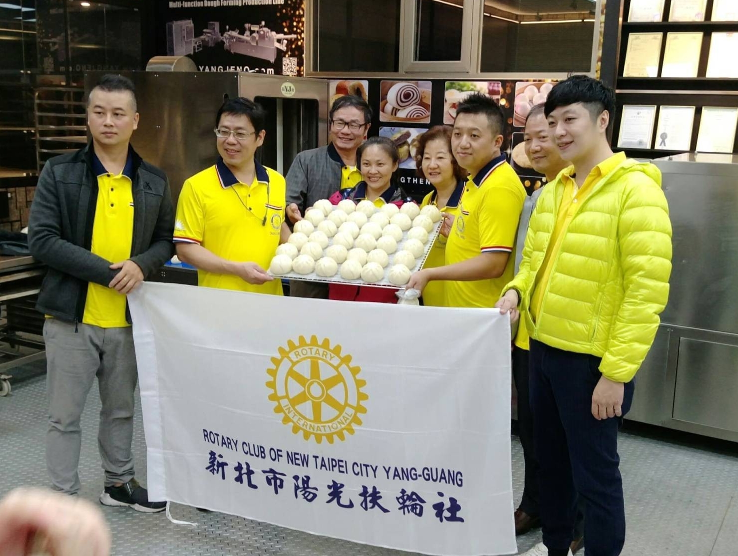 ロータリー中華・西洋飲茶キャリア訪問