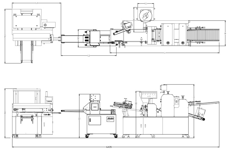自動マントウ生産ライン